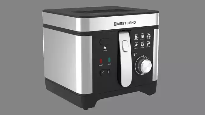 Deep Fryers 3D Model 3D model