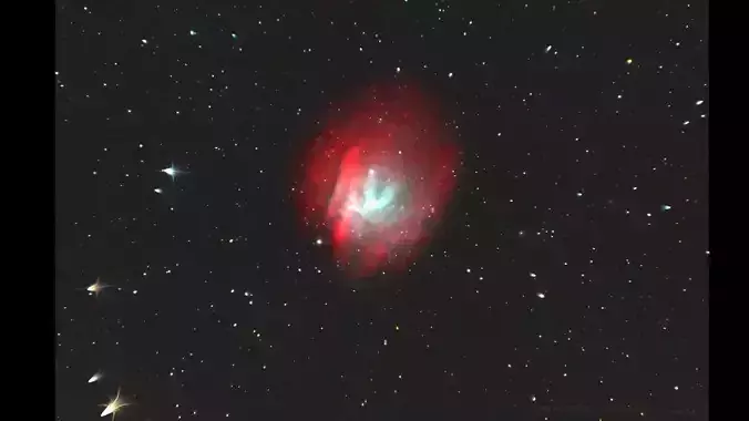 Abell 35 3D model