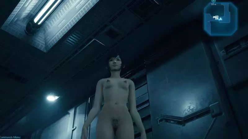 Final Fantasy VII Remake Intergrade Yuffie nude MOD 3D model_10