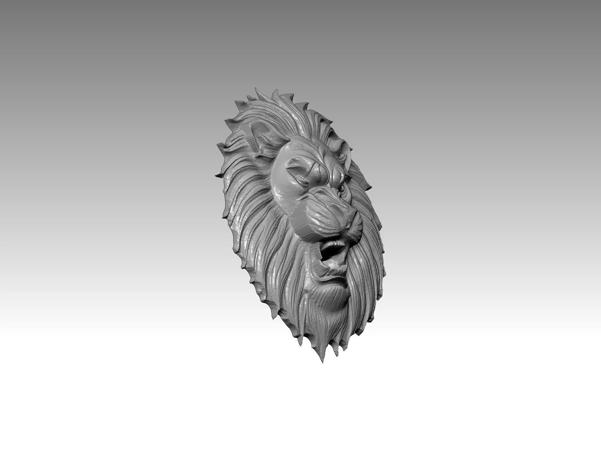 Lion king savannah crown 3D print model_4
