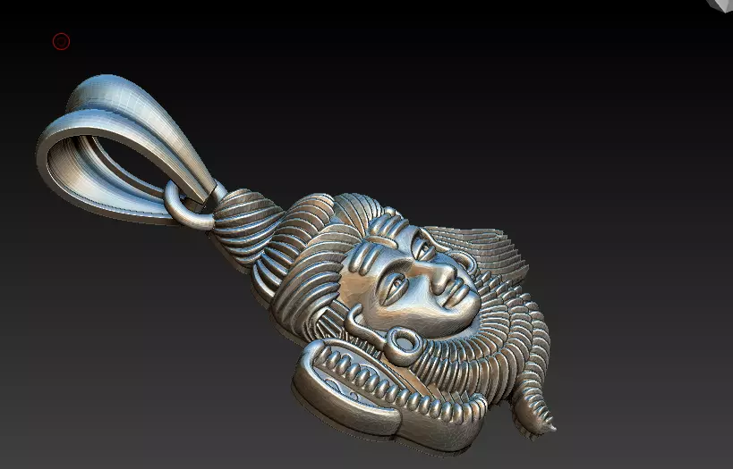 Shiva  Pendant   3D print model_6