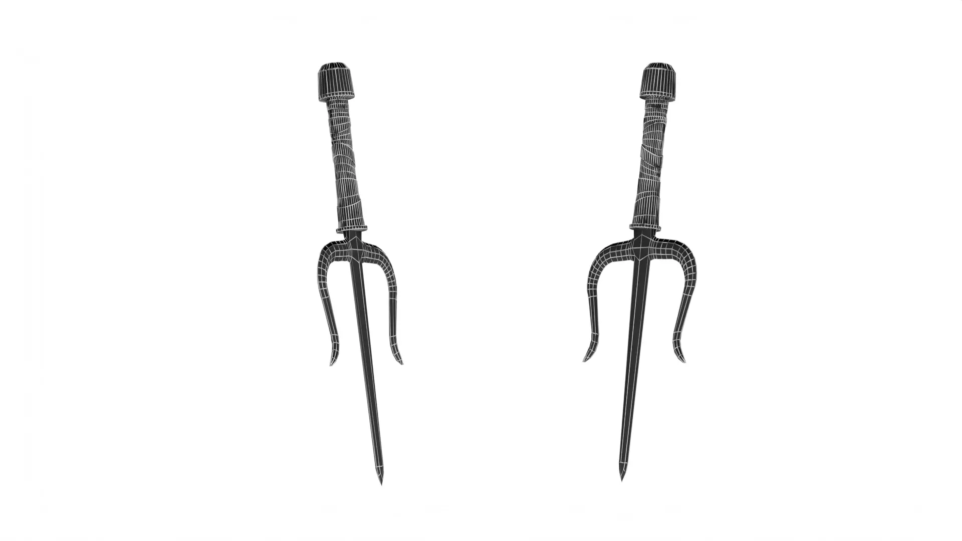 TMNT Raphael Cartoon Low-poly 3D model_12