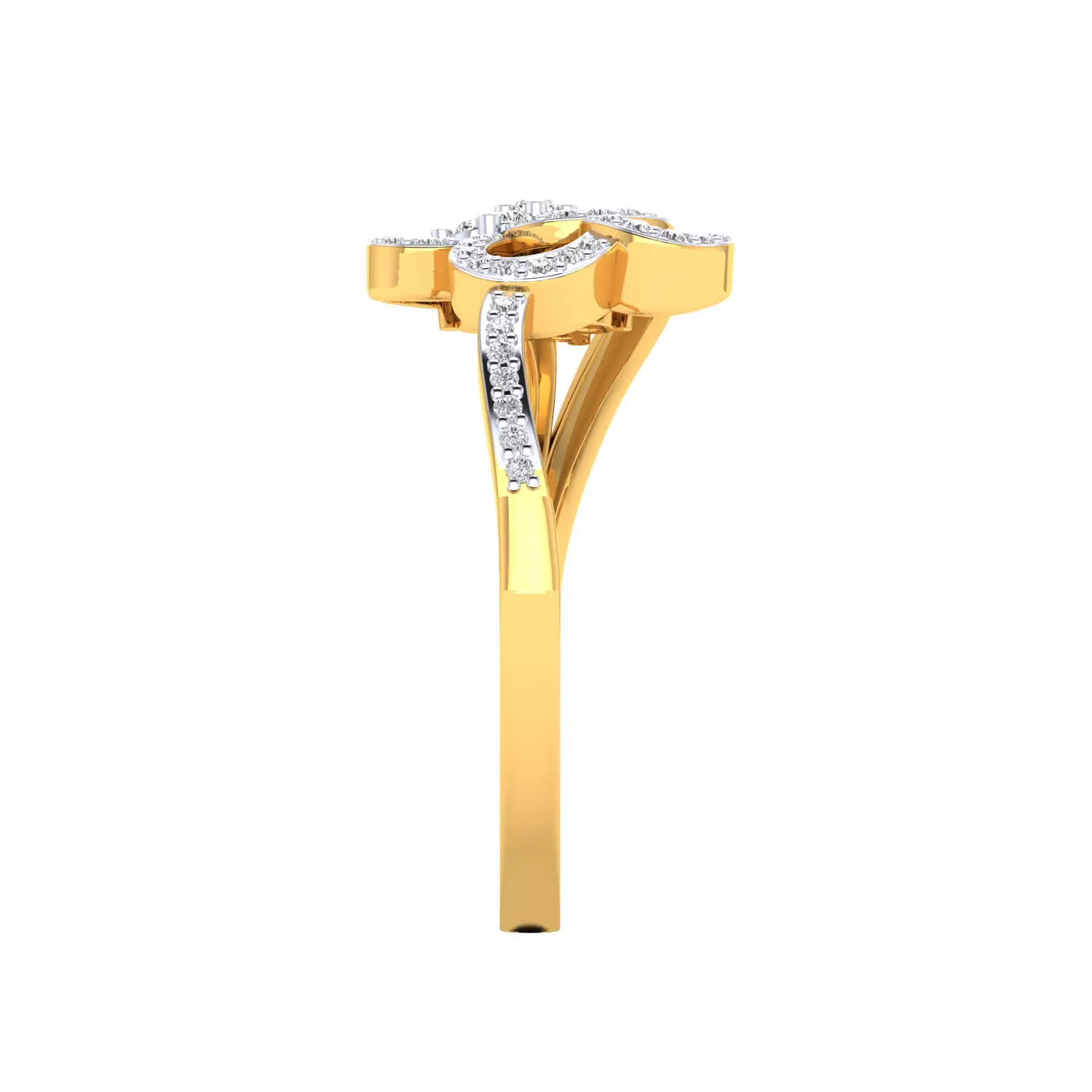 Women Ring Render 3dm STL MTL SLC JCD OBJ FBX Details 3D print model_10