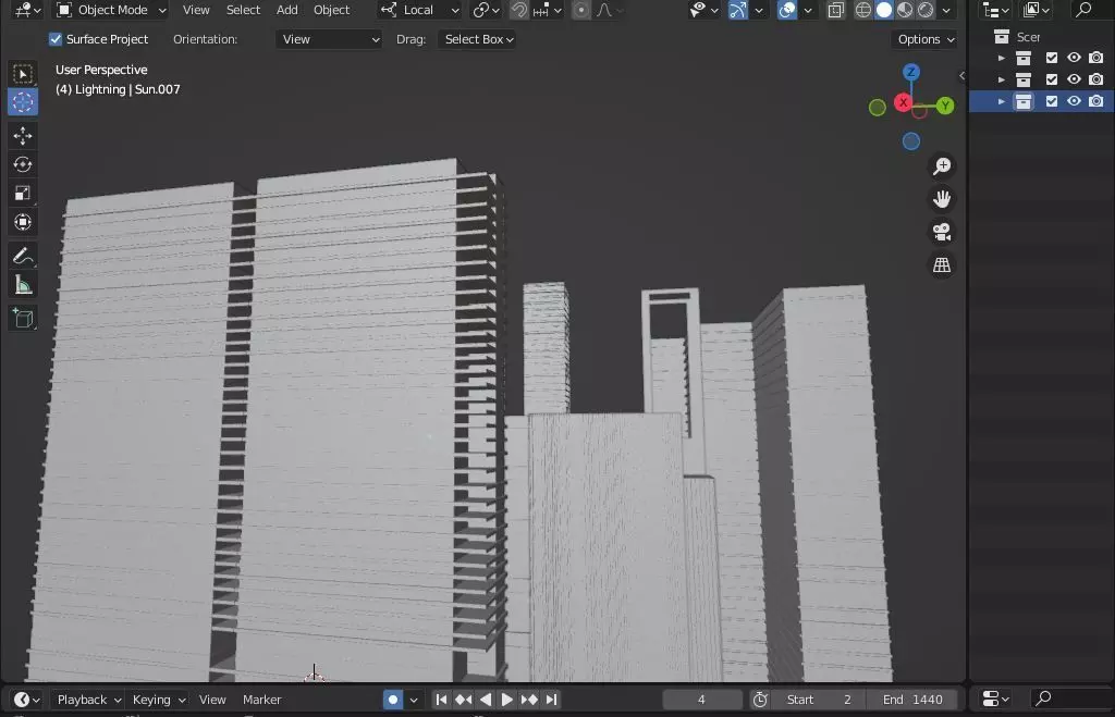 The futuristic city for a Avengers movie  3D model_26
