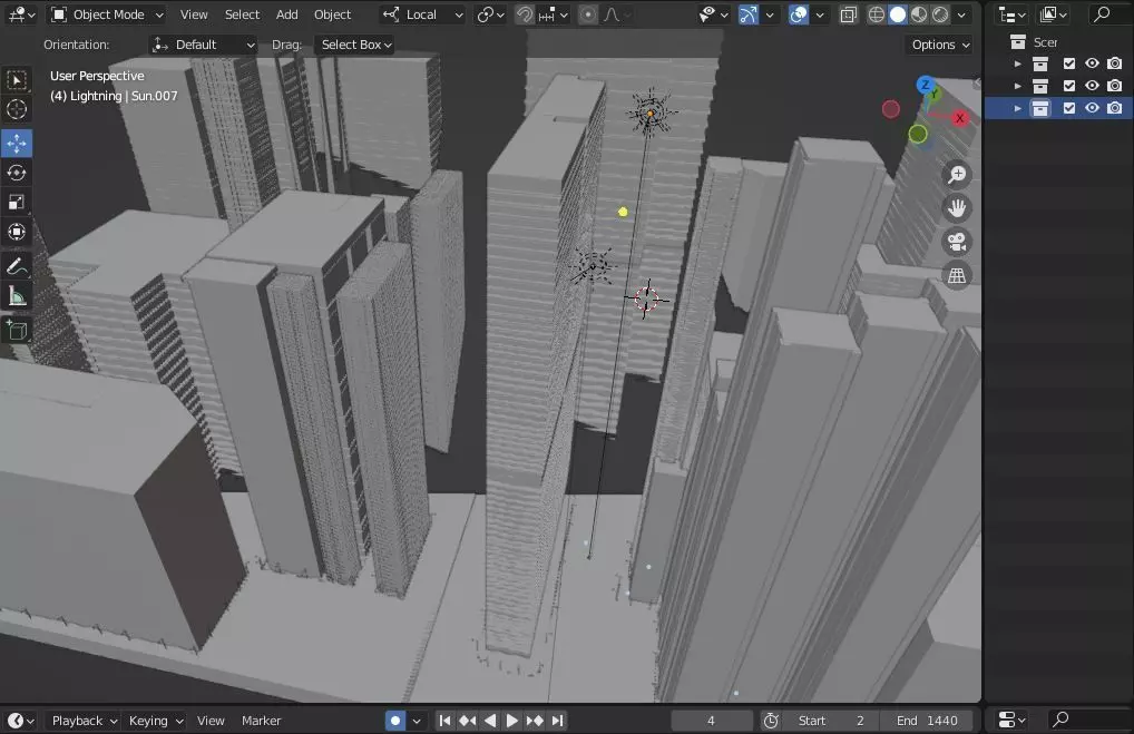 The futuristic city for a Avengers movie  3D model_20