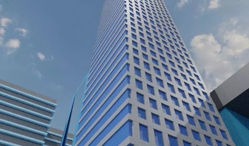 The futuristic city for a Avengers movie  3D model_25