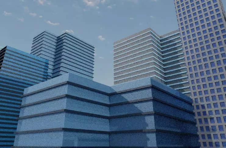 The futuristic city for a Avengers movie  3D model_6