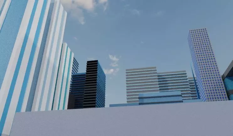 The futuristic city for a Avengers movie  3D model_27