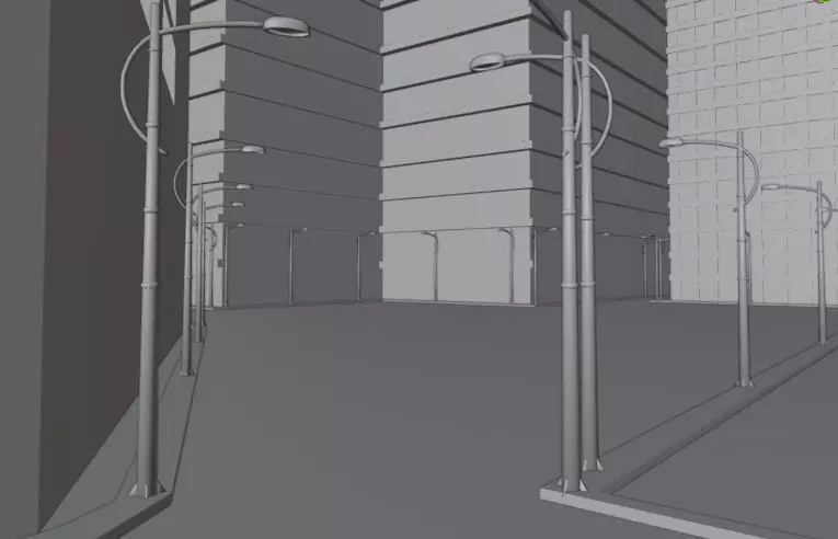 The futuristic city for a Avengers movie  3D model_29