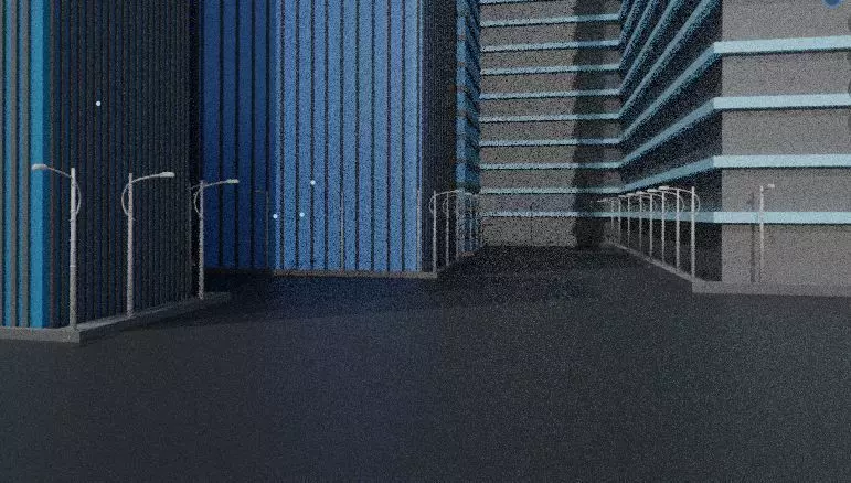 The futuristic city for a Avengers movie  3D model_9