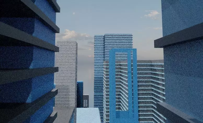 The futuristic city for a Avengers movie  3D model_7