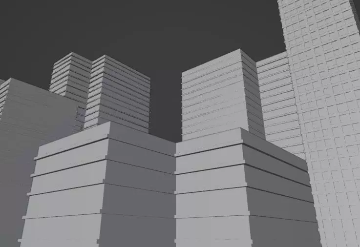 The futuristic city for a Avengers movie  3D model_24