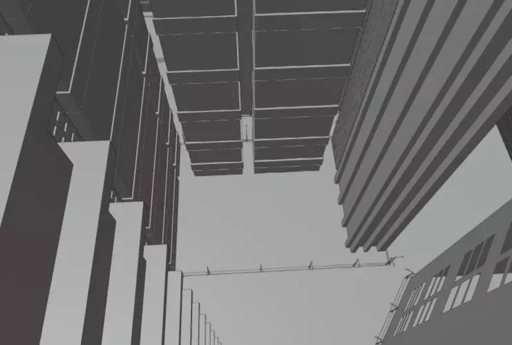 The futuristic city for a Avengers movie  3D model_19