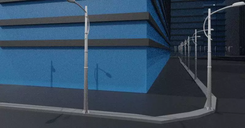 The futuristic city for a Avengers movie  3D model_31