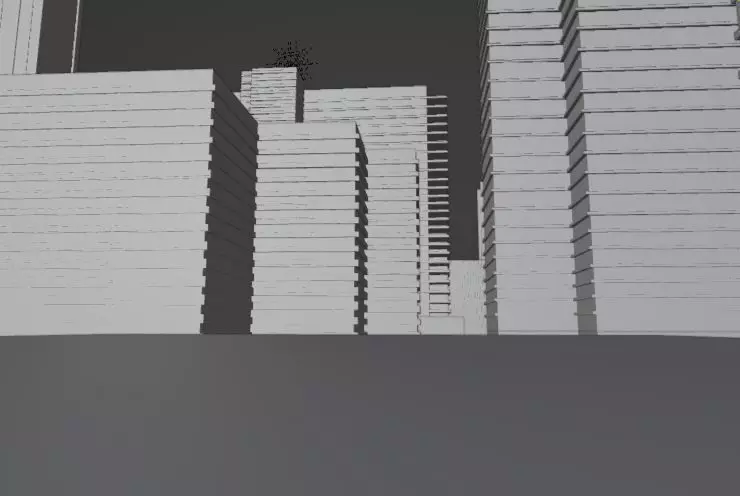 The futuristic city for a Avengers movie  3D model_17