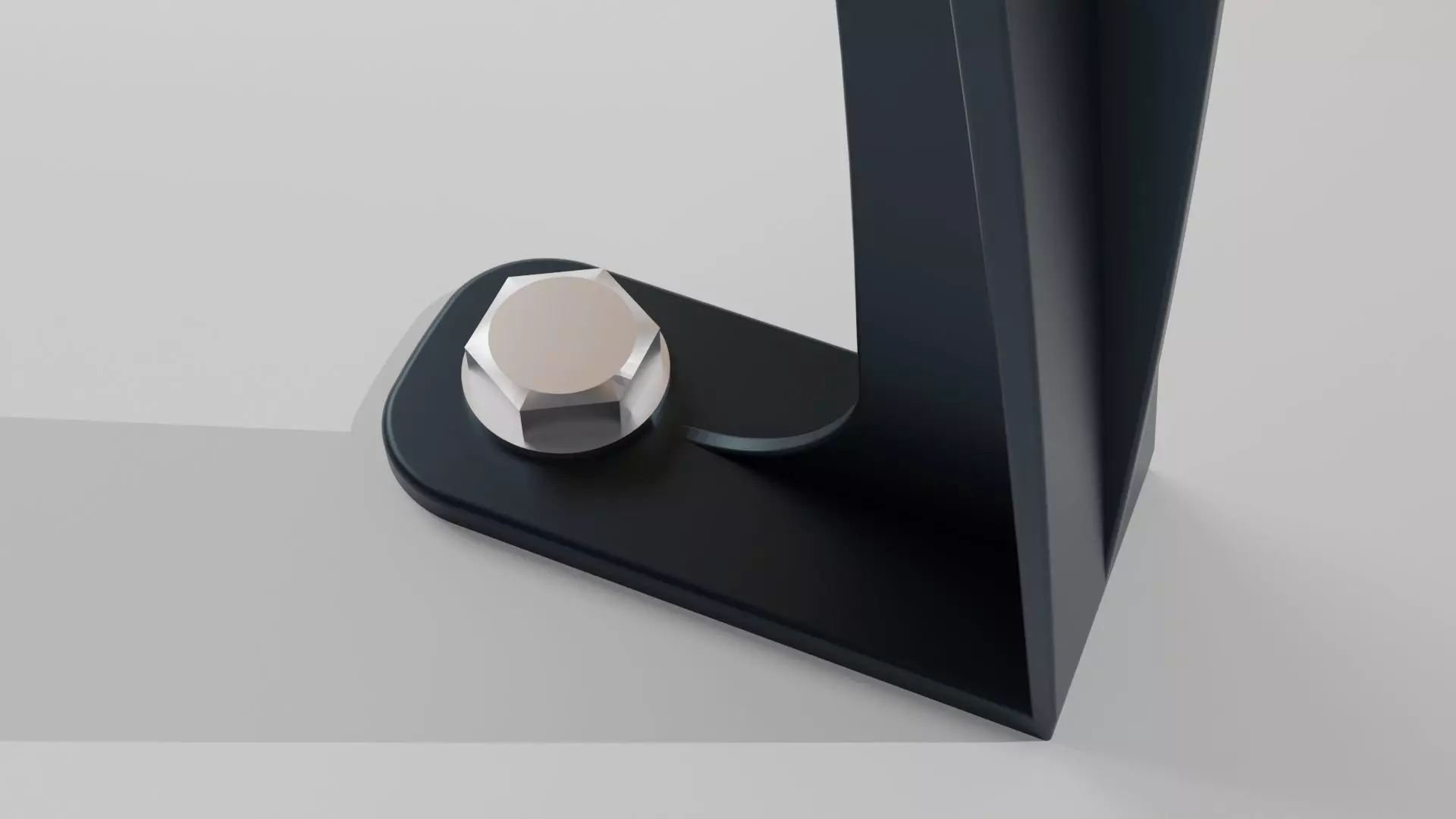 Japanese public bench type A 3D model_3