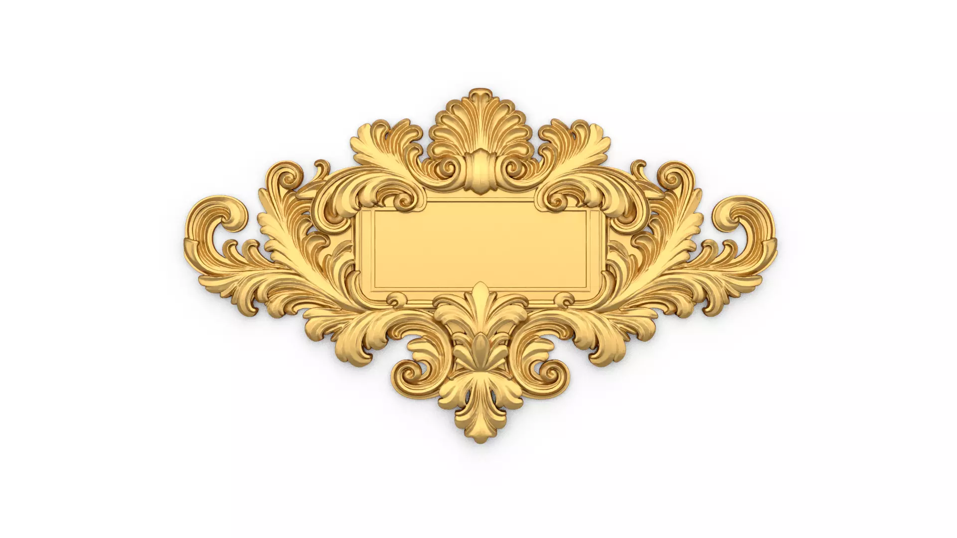 carved classic decorative ornament cnc 3d printing stl 50 3D print model_0