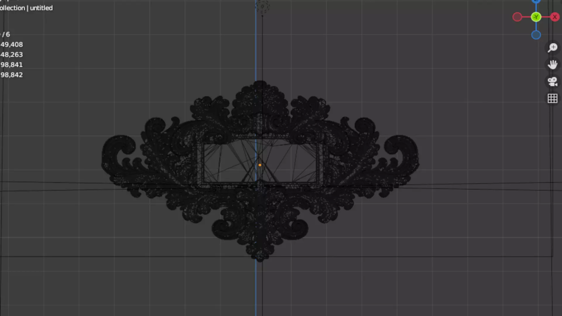 carved classic decorative ornament cnc 3d printing stl 50 3D print model_5