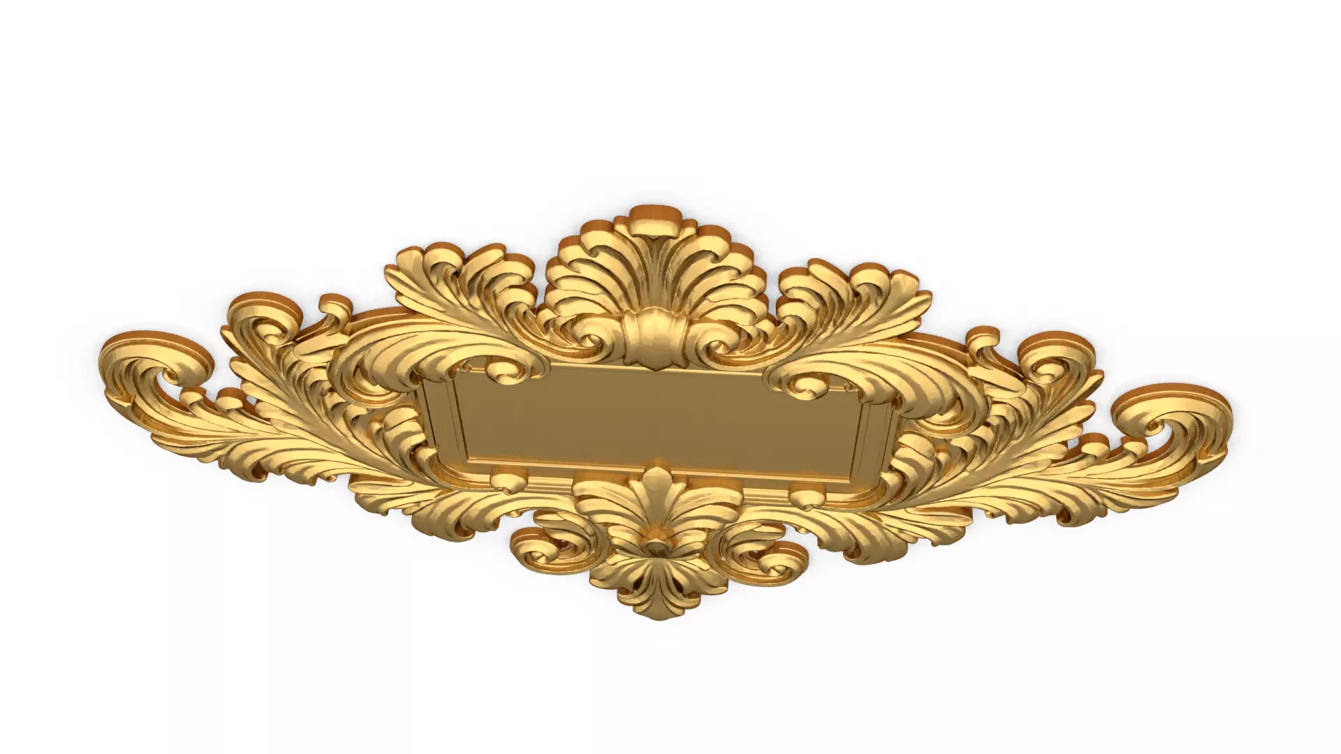 carved classic decorative ornament cnc 3d printing stl 50 3D print model_3