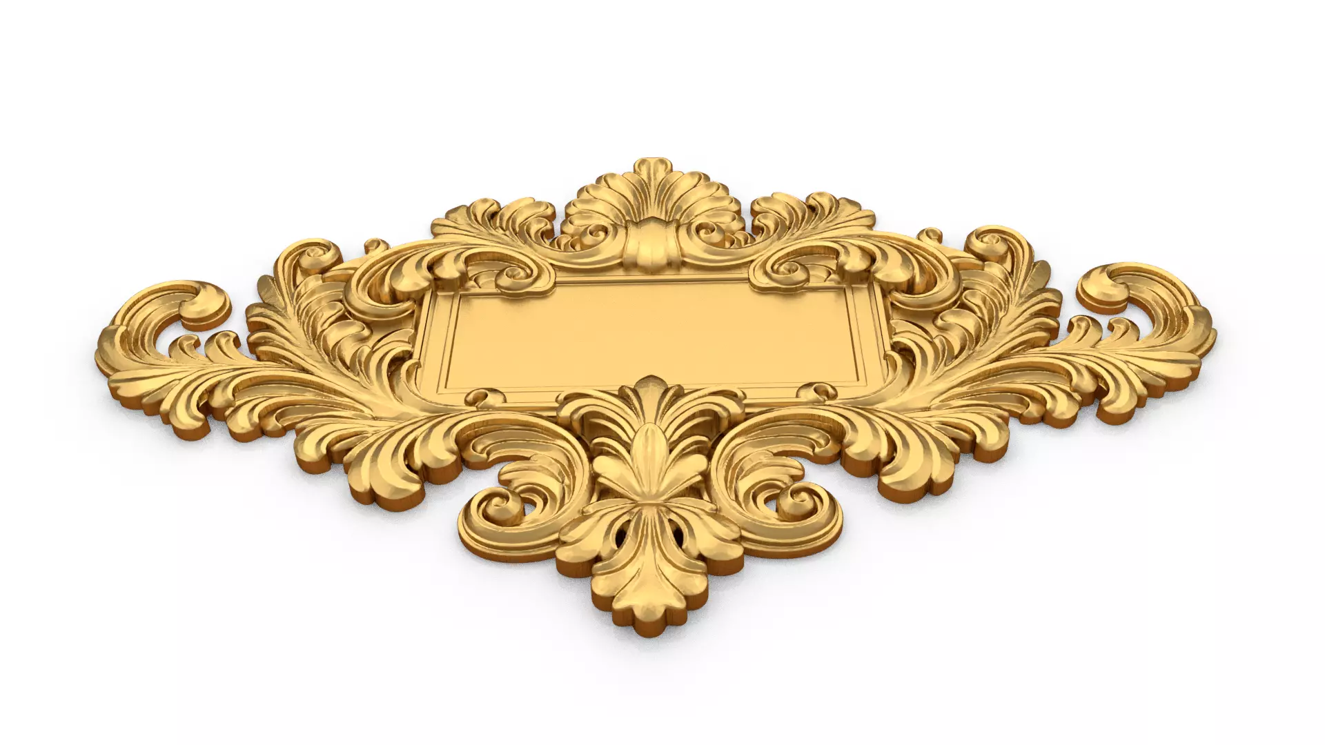 carved classic decorative ornament cnc 3d printing stl 50 3D print model_4