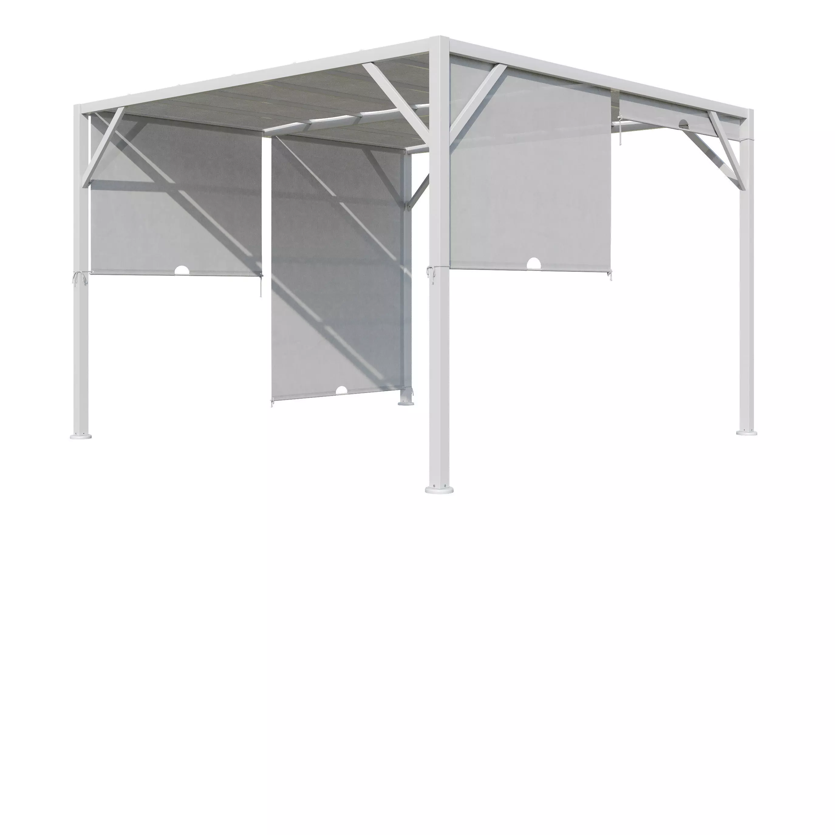 Canopy gazebo gazebo Santorini 3D model_8