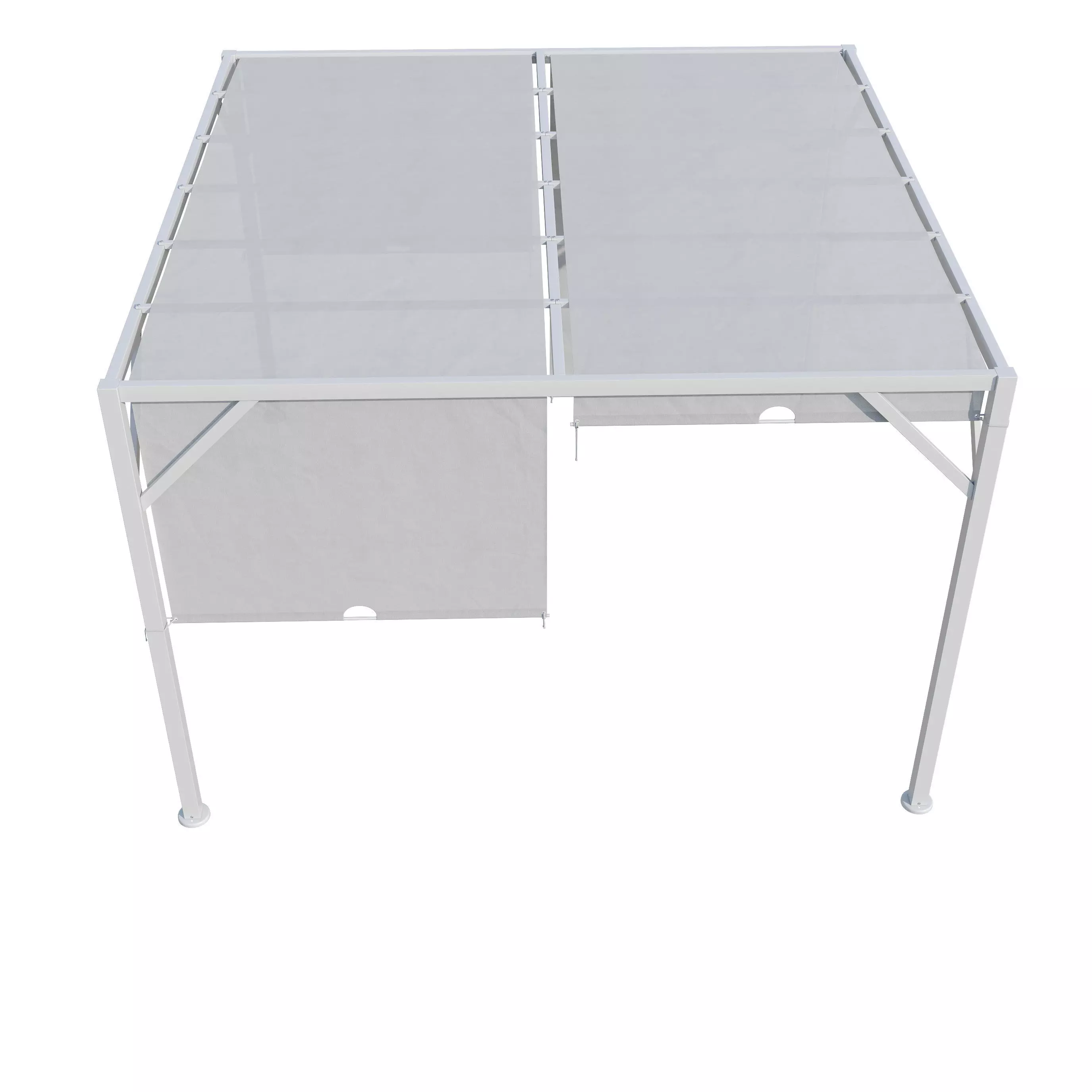 Canopy gazebo gazebo Santorini 3D model_12