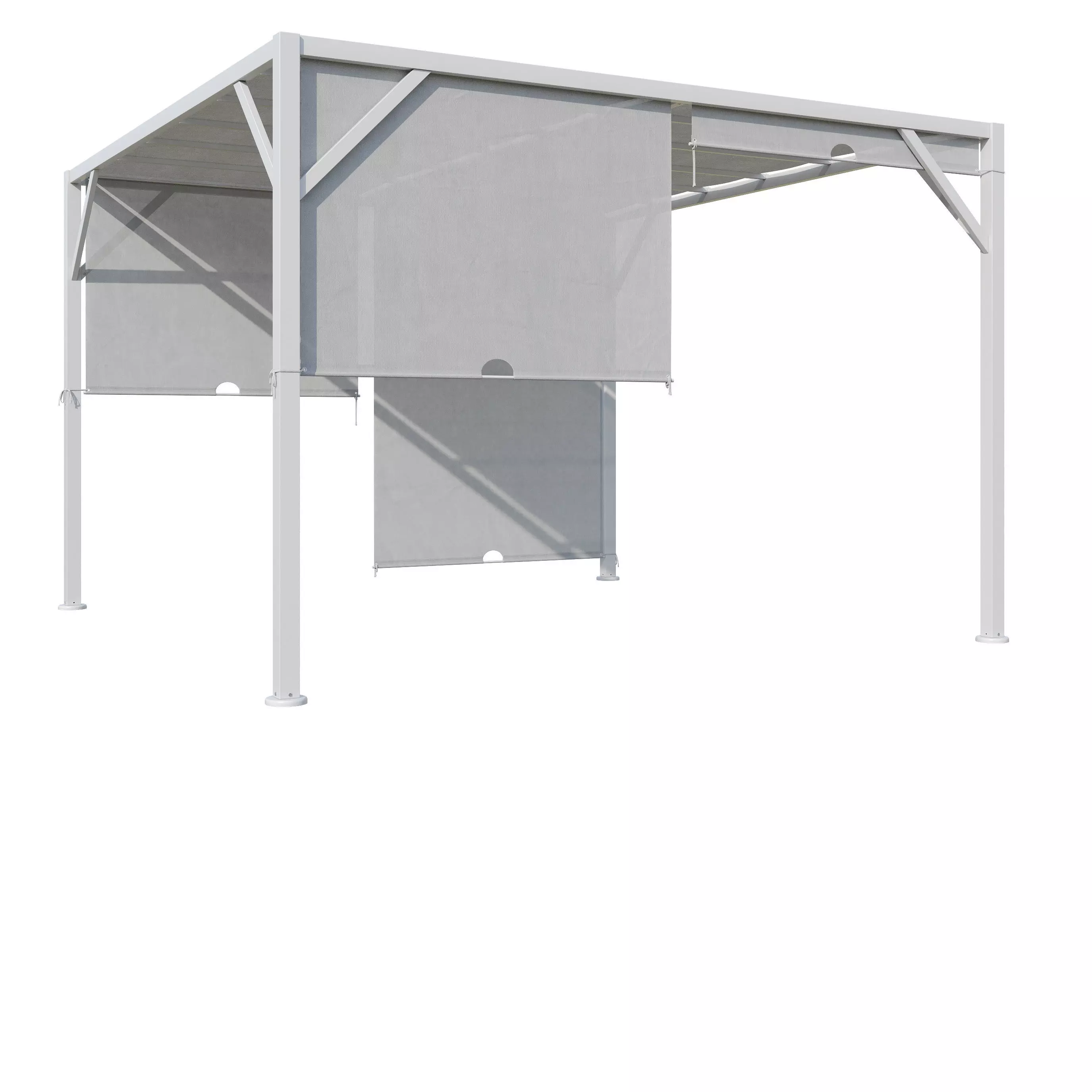 Canopy gazebo gazebo Santorini 3D model_13