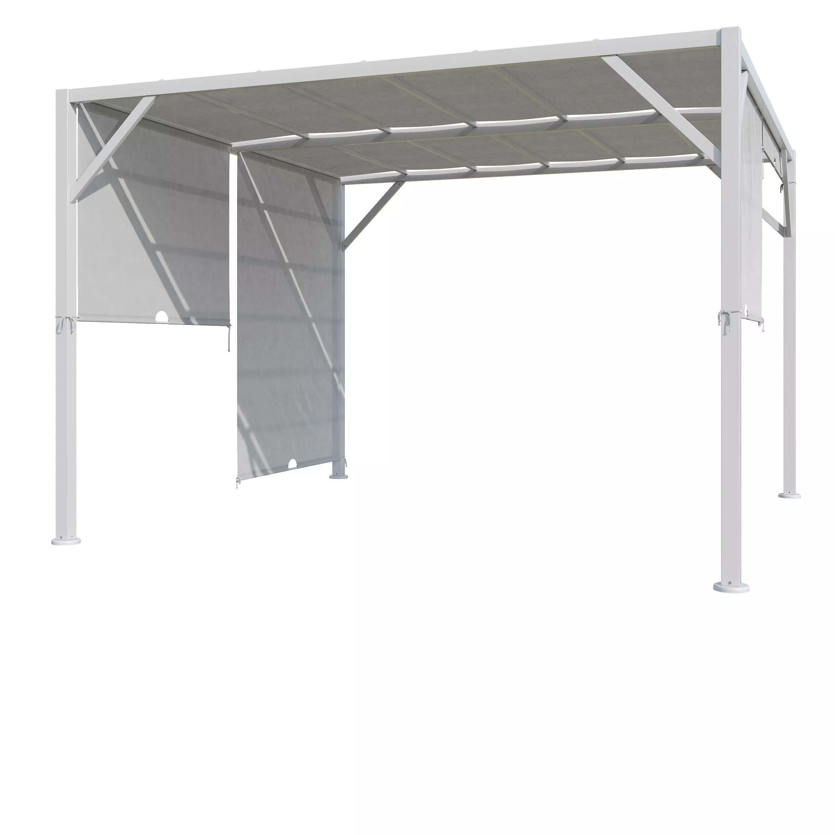 Canopy gazebo gazebo Santorini 3D model_16