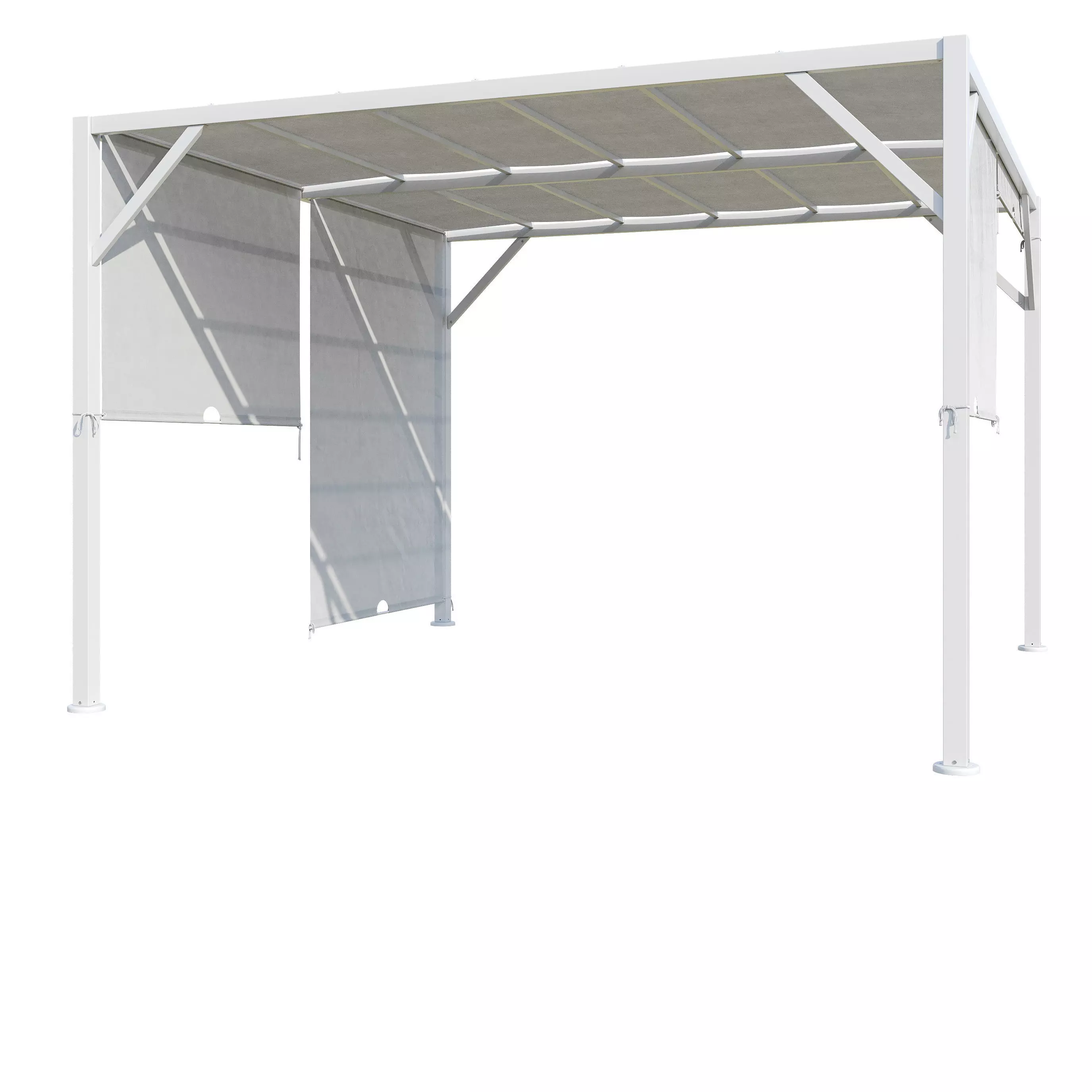 Canopy gazebo gazebo Santorini 3D model_2
