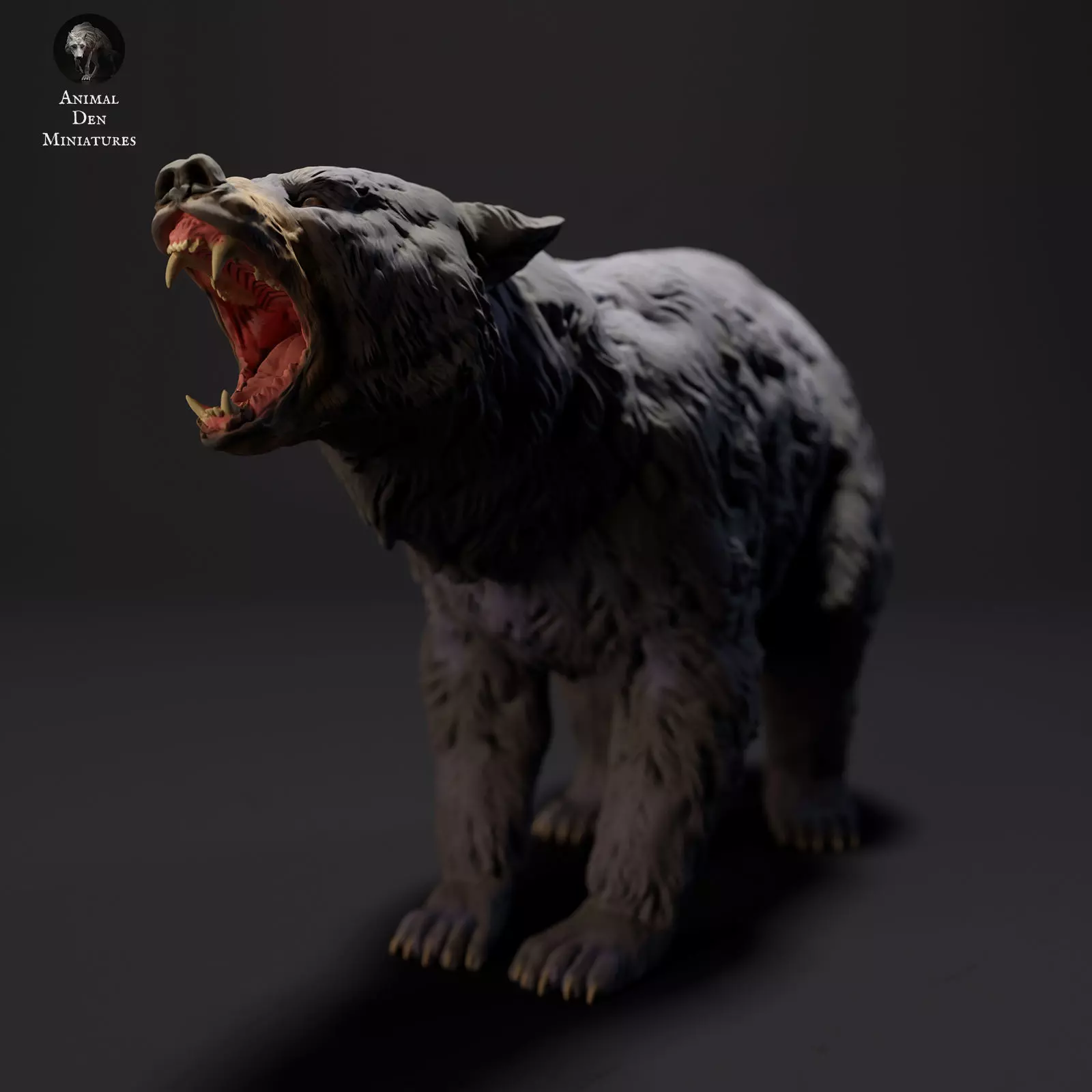 Black Bear Angry 3D print model