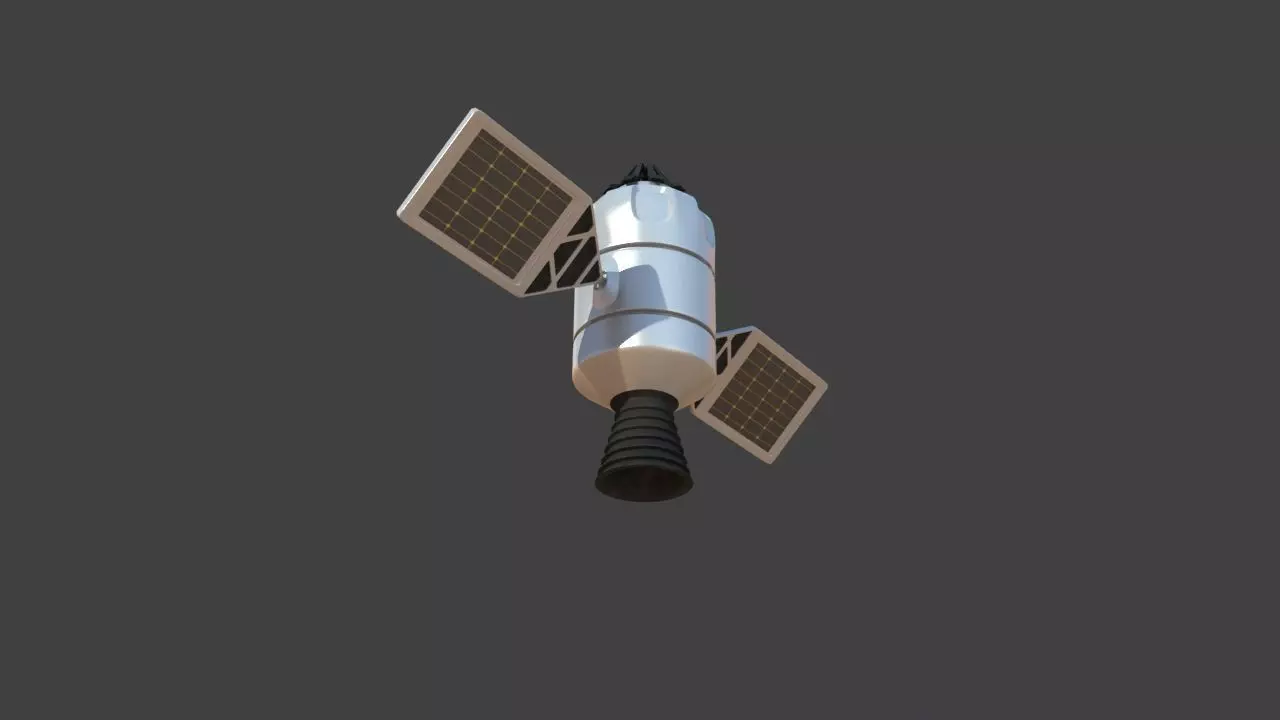 Futuristic Jet Car 3D model_23