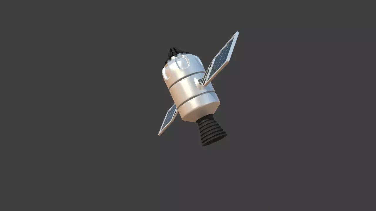 Futuristic Jet Car 3D model_25