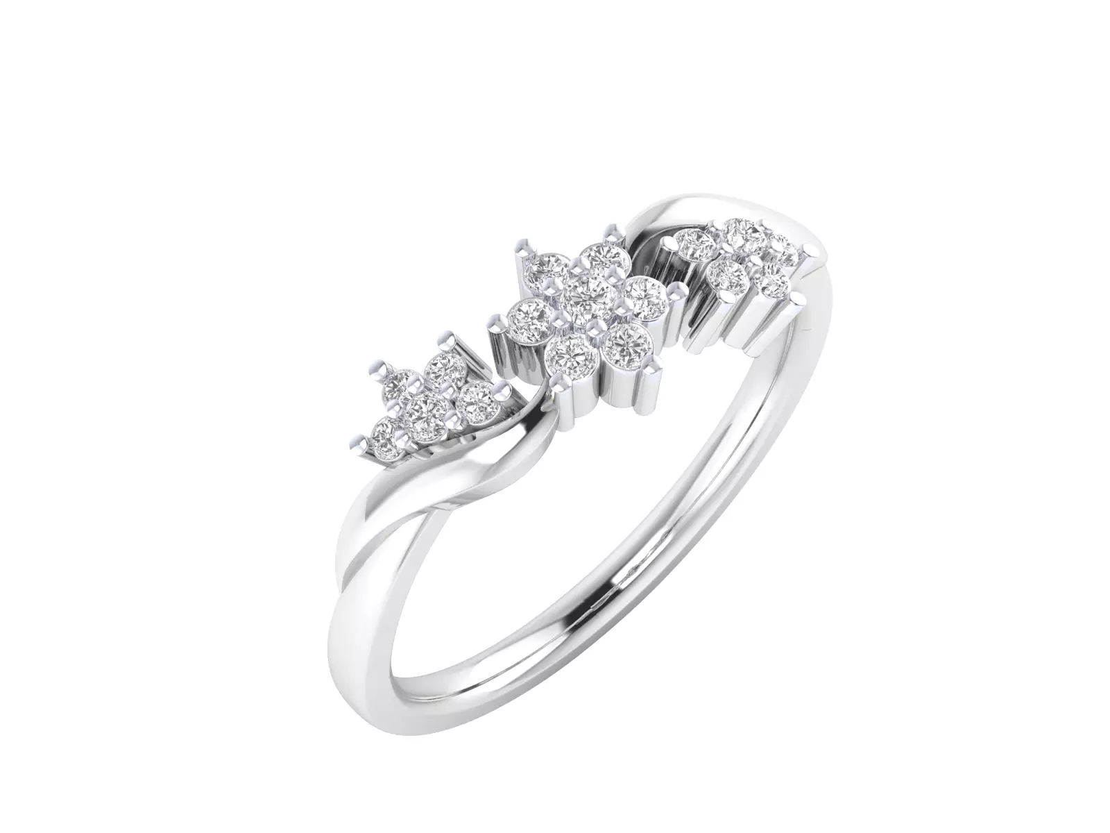  Women Ring Render 3dm STL MTL SLC JCD OBJ FBX Details 3D print model_4