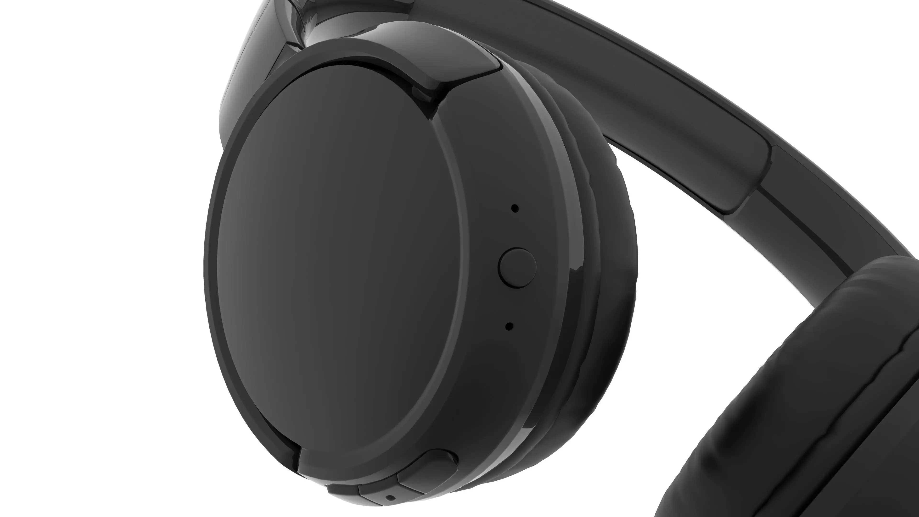 headphones Low-poly 3D model_6