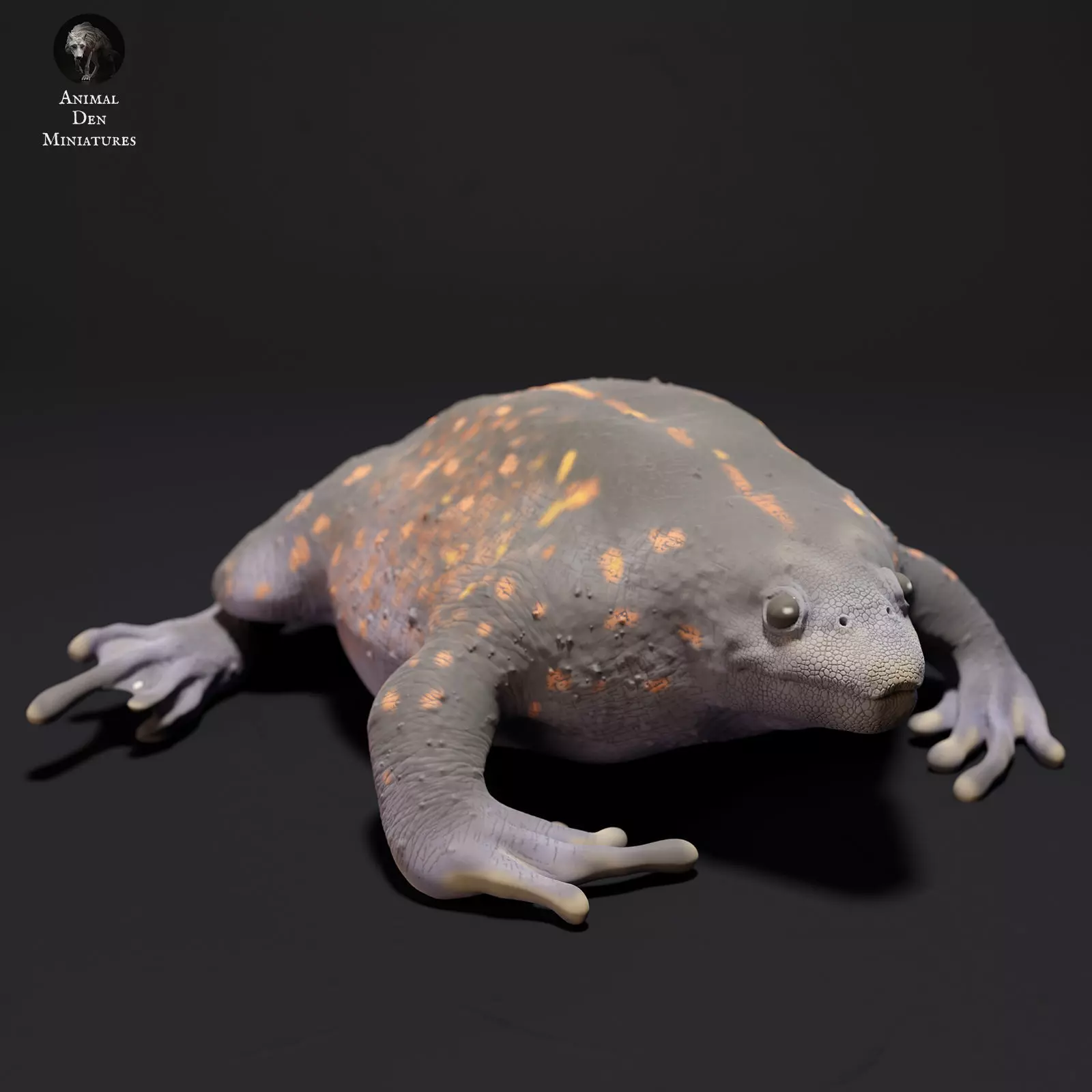 Mexican Burrowing Toad Free 3D print model