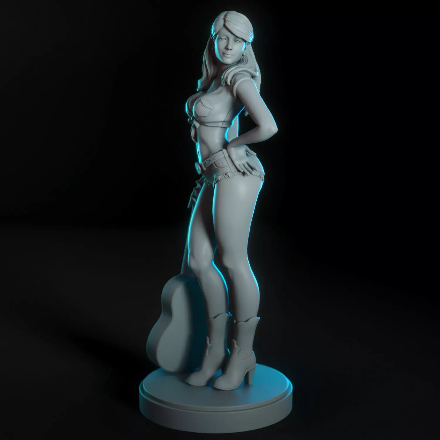 Cheryl Tunt as Cherlene from Archer 3D print model_11