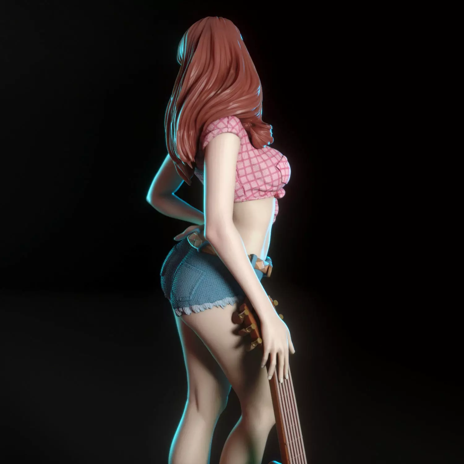 Cheryl Tunt as Cherlene from Archer 3D print model_5