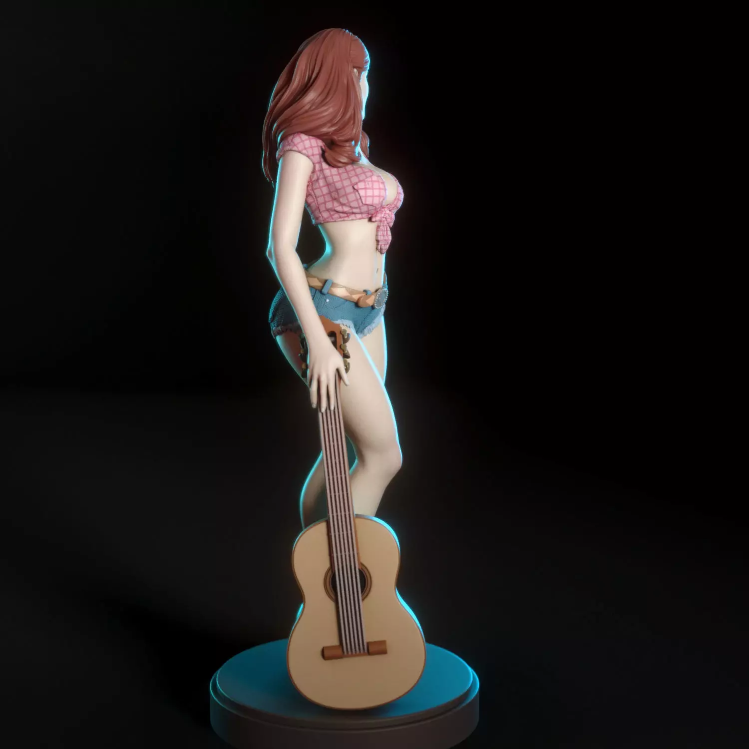 Cheryl Tunt as Cherlene from Archer 3D print model_4