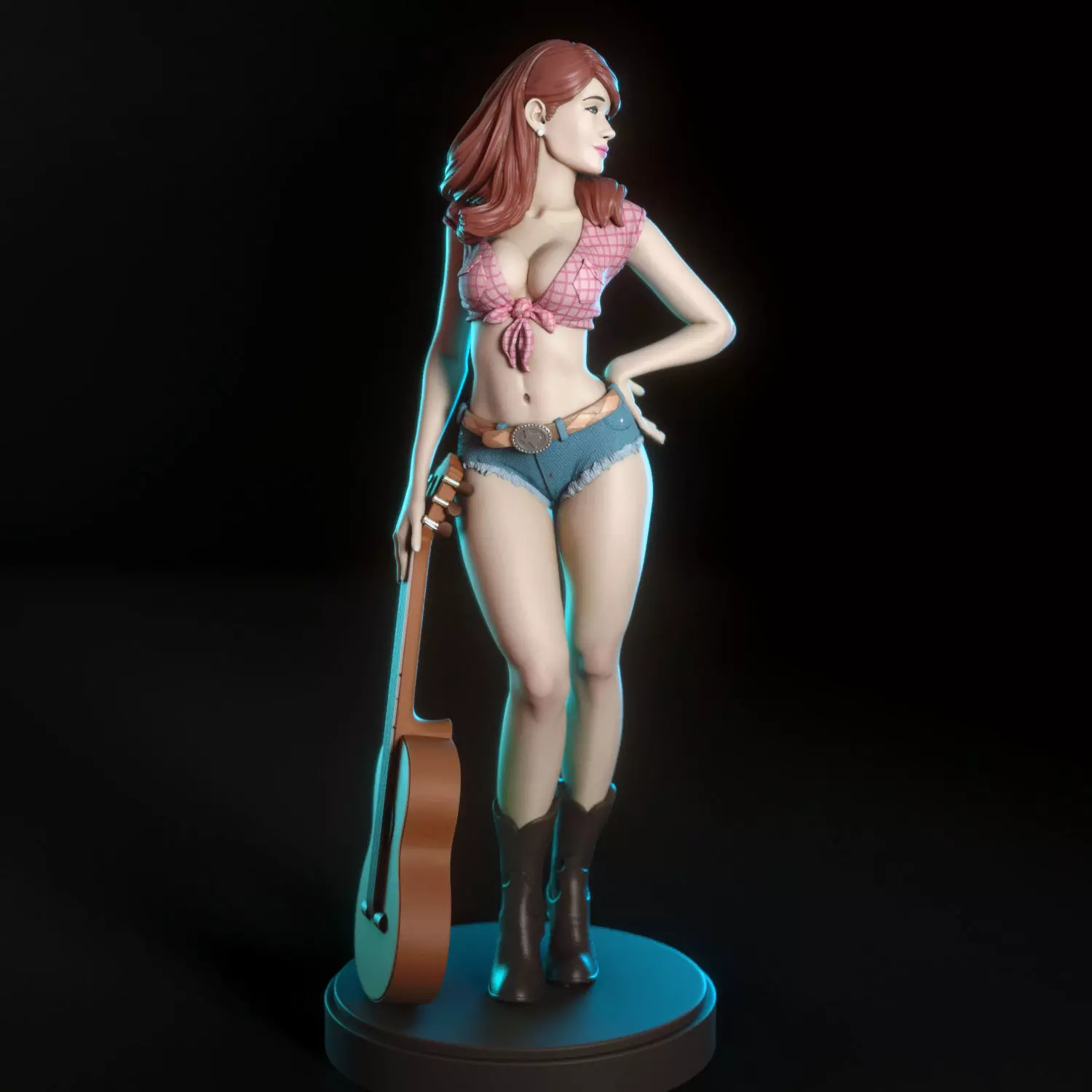 Cheryl Tunt as Cherlene from Archer 3D print model_3