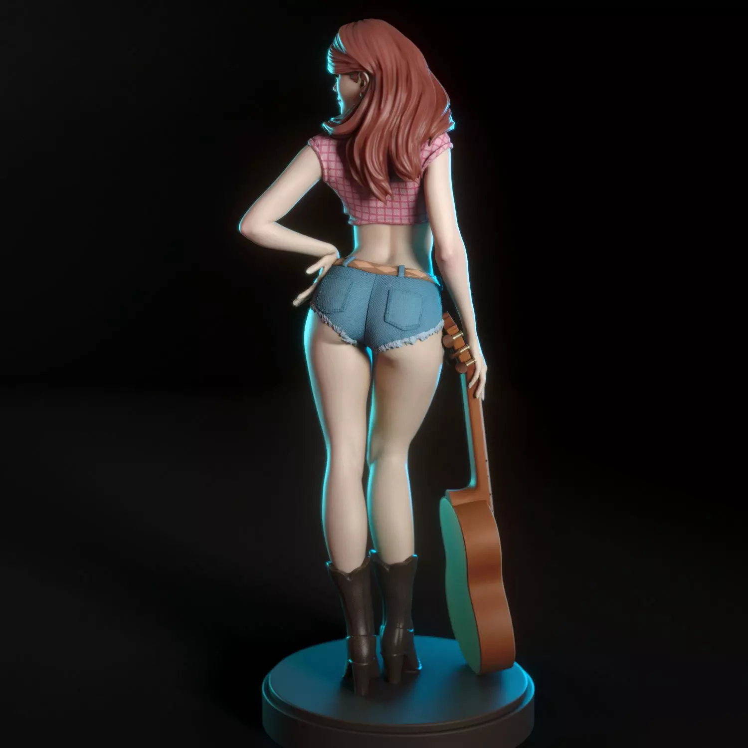 Cheryl Tunt as Cherlene from Archer 3D print model_6