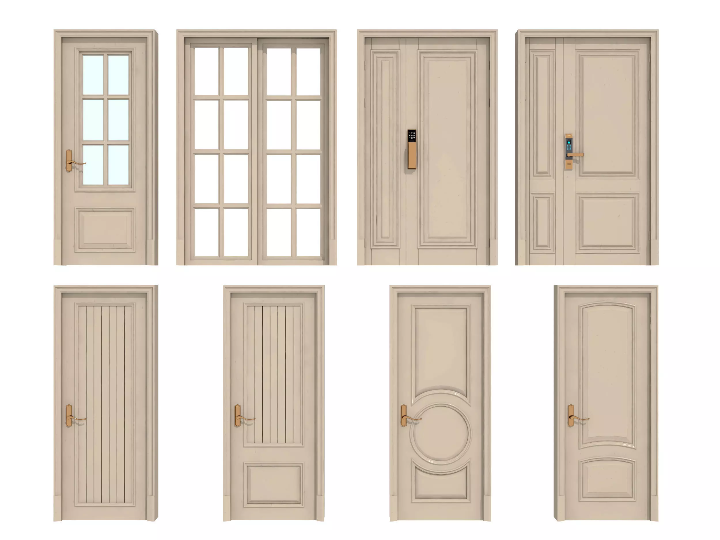 Home Interior Doors 3D model