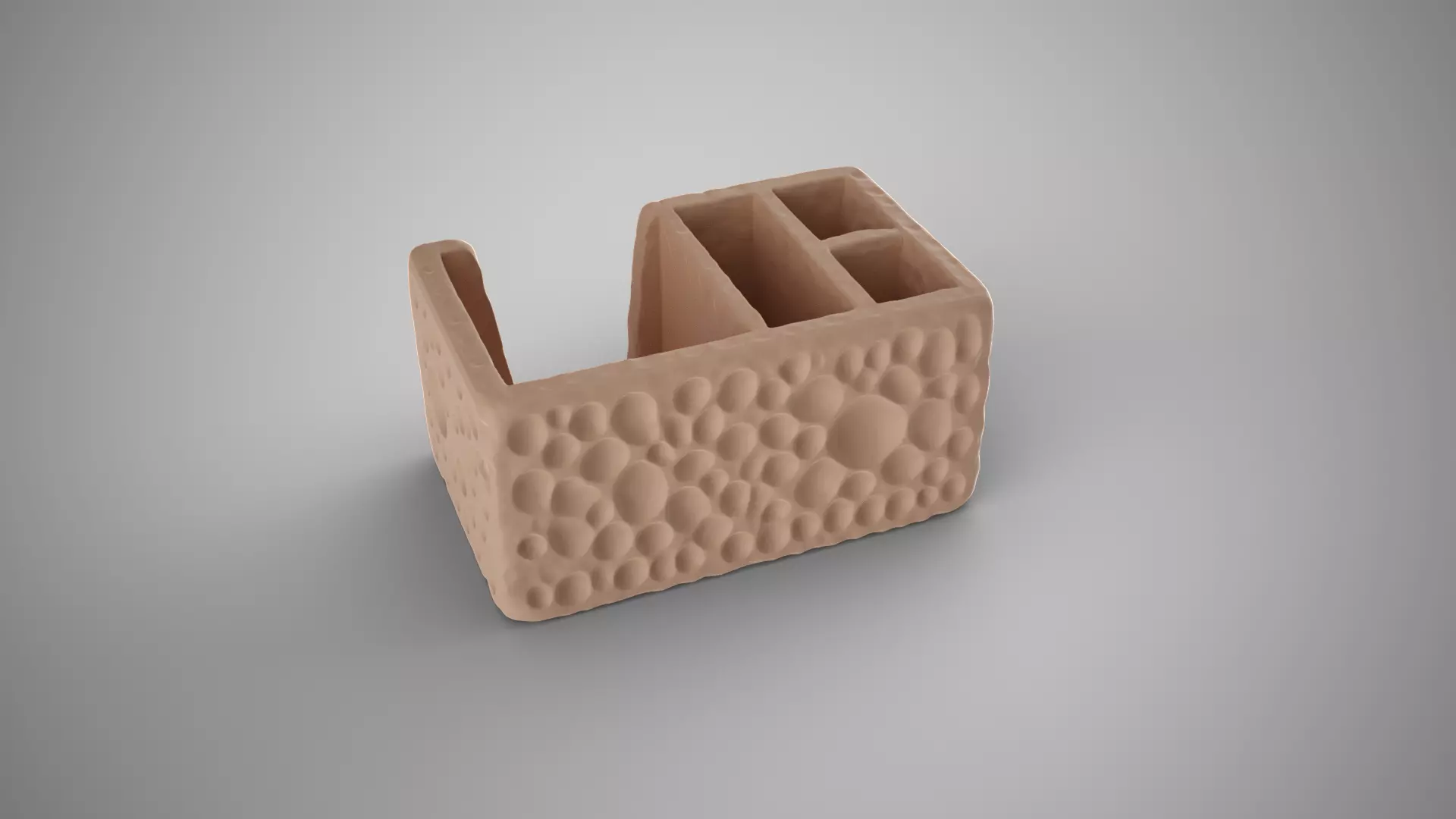 Moon Surface Organizer 3D print model_6