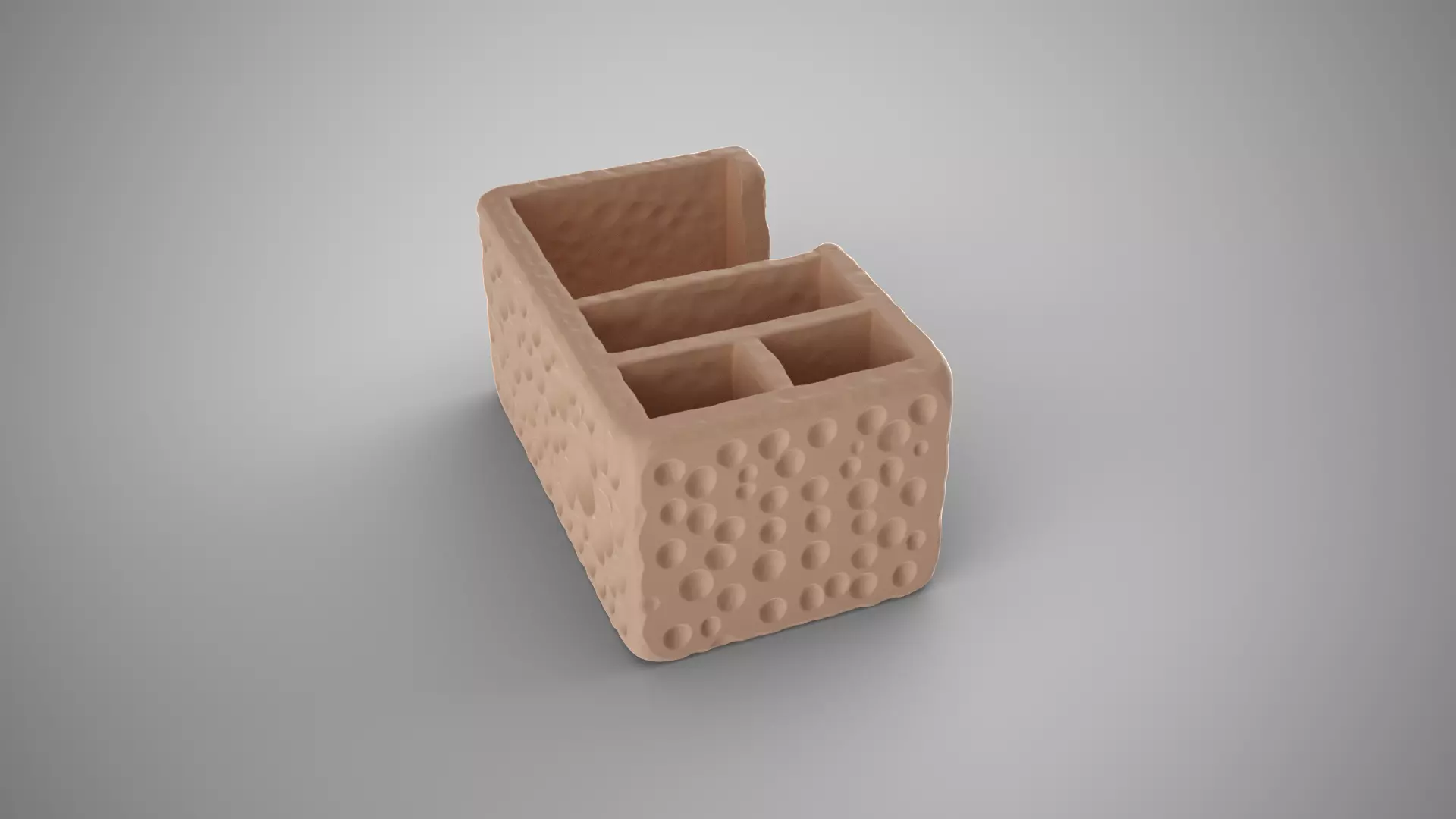 Moon Surface Organizer 3D print model_8