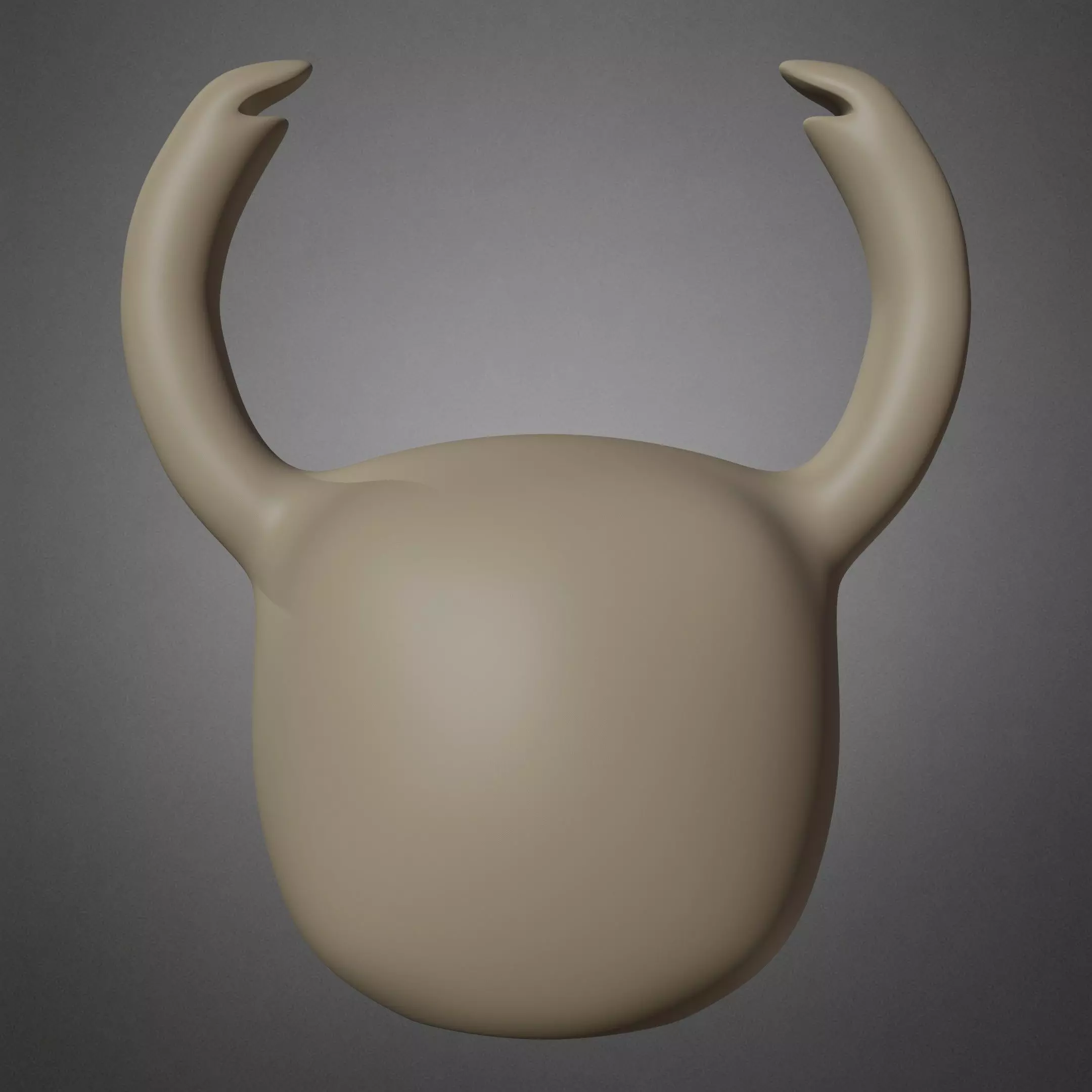 Hollow Knight The Knight Mask for Cosplay 3D print model_22