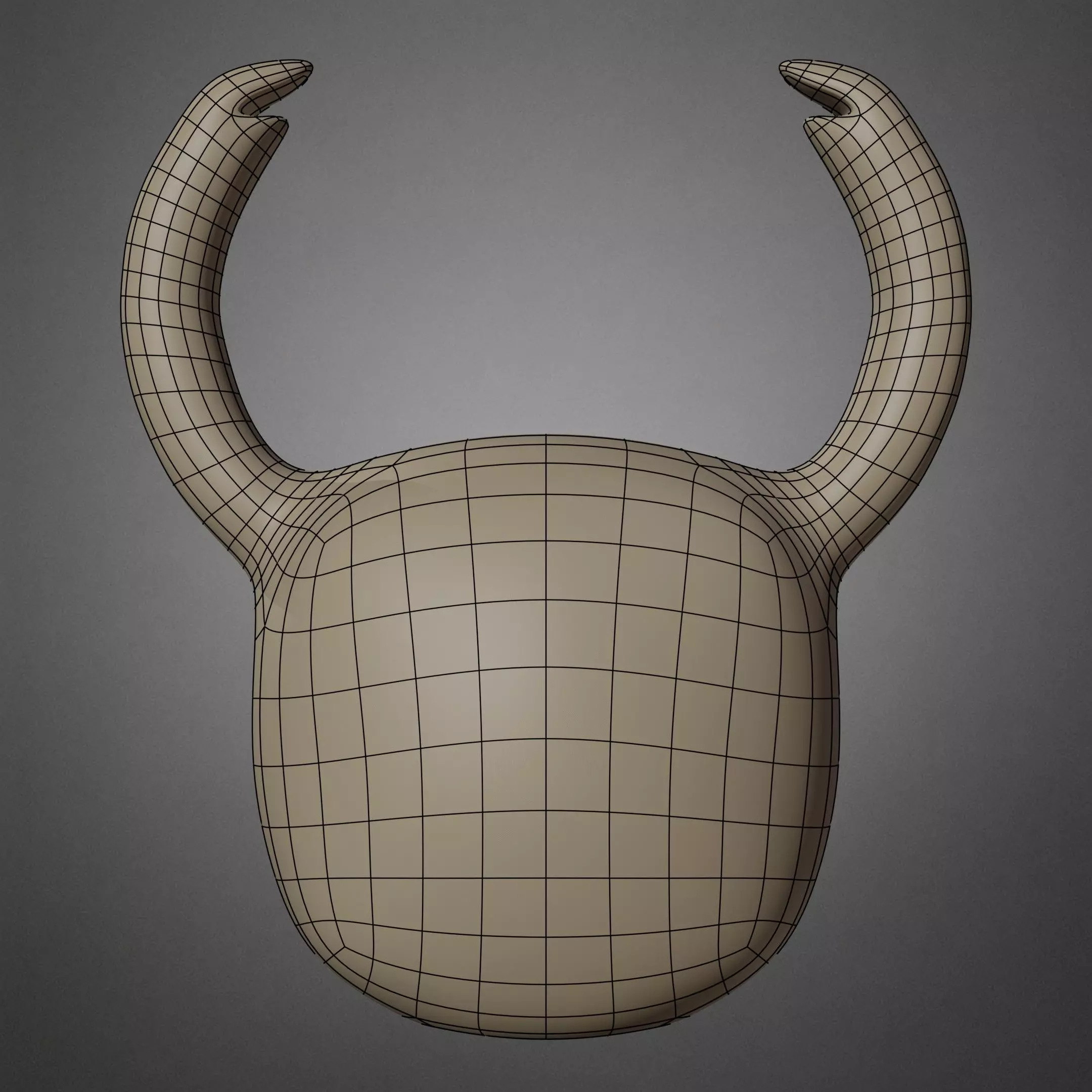 Hollow Knight The Knight Mask for Cosplay 3D print model_23