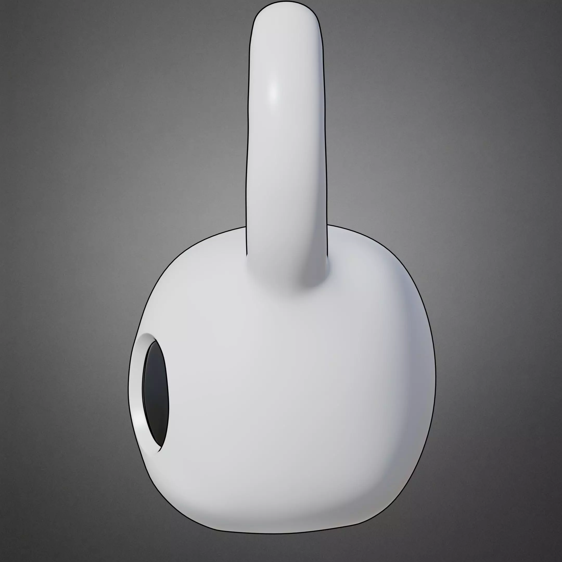 Hollow Knight The Knight Mask for Cosplay 3D print model_5