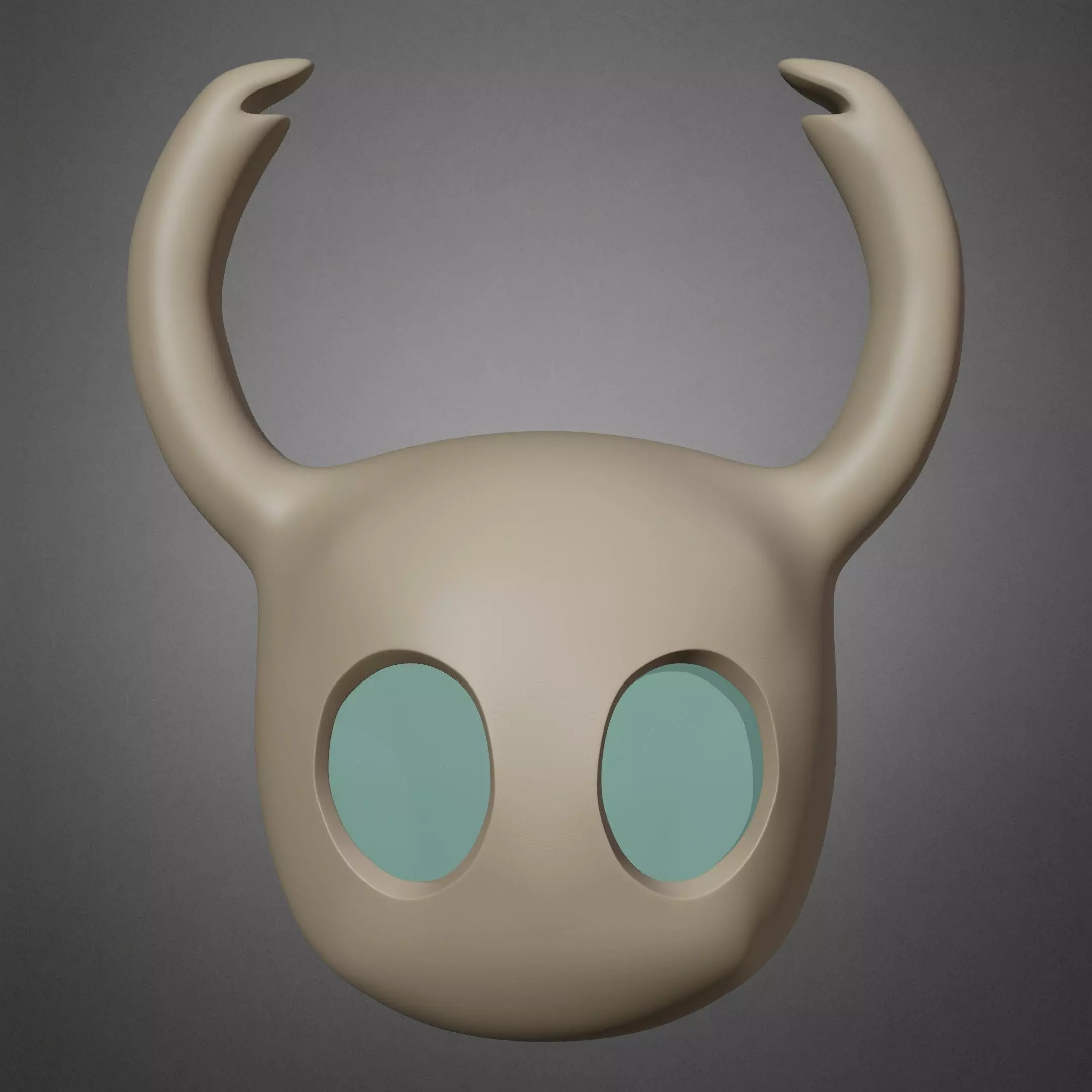 Hollow Knight The Knight Mask for Cosplay 3D print model_14