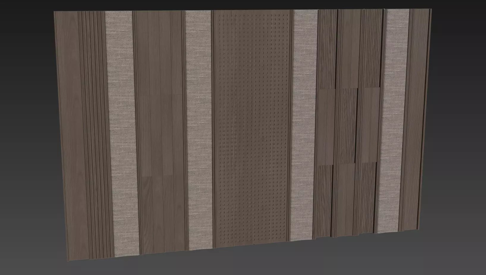 Decorative V71 Wall Panels 3D model_4
