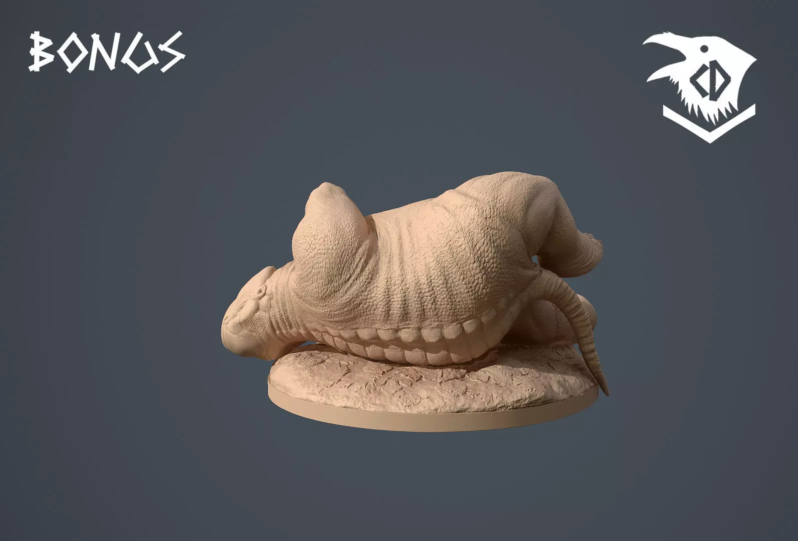 Molerat 3D print model_8