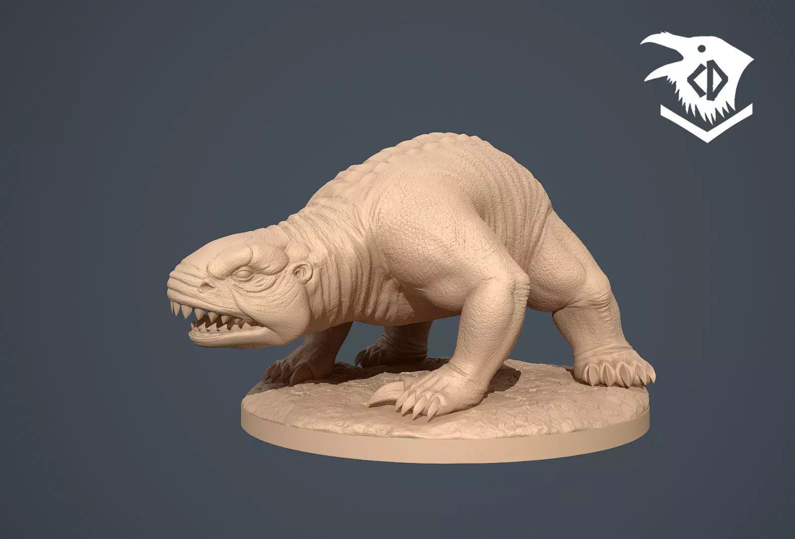 Molerat 3D print model_2